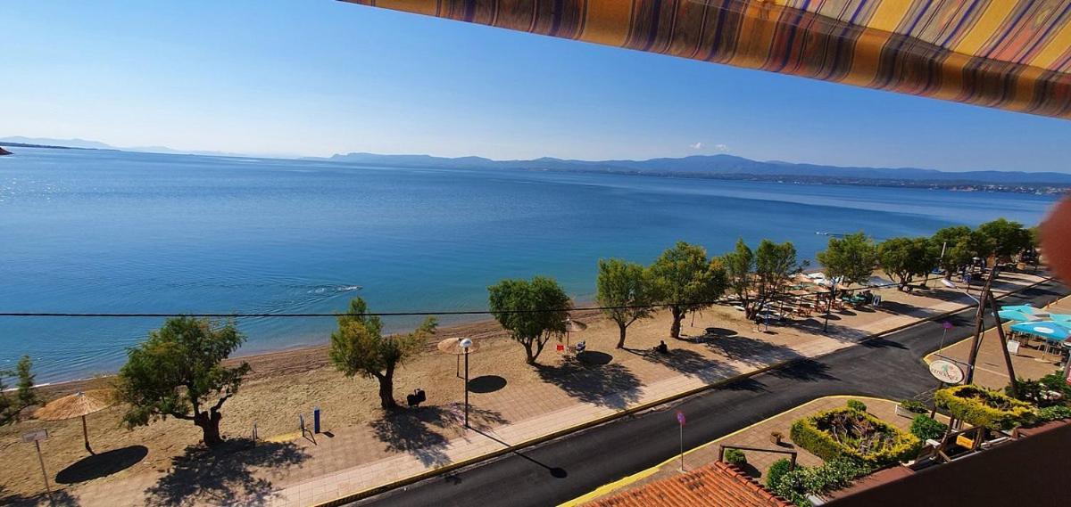 Poseidon Hotel Lefkandi Chalkidas Exterior foto