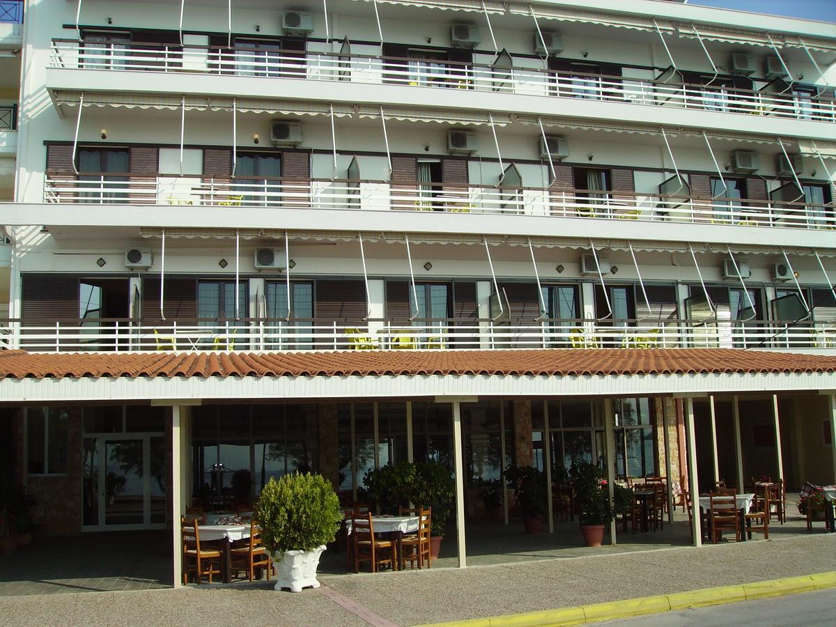 Poseidon Hotel Lefkandi Chalkidas Exterior foto