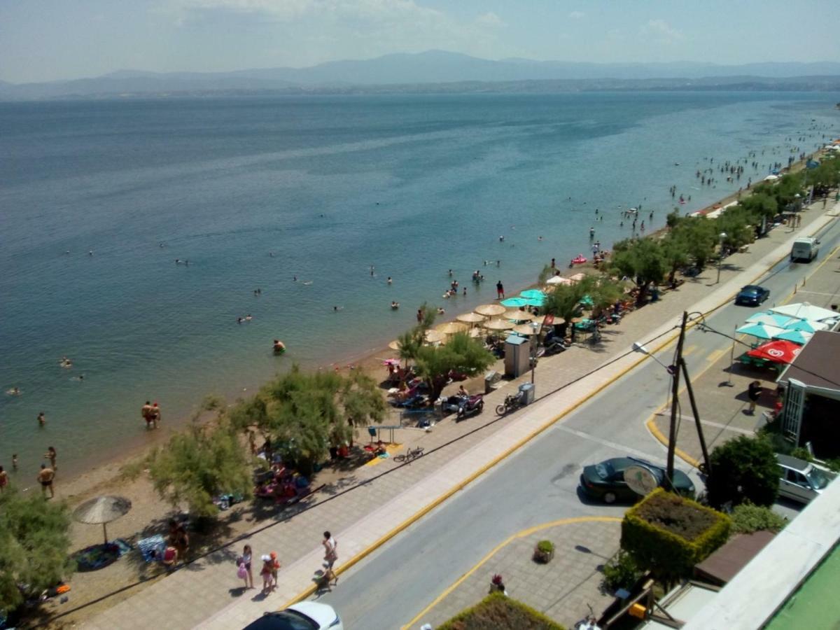 Poseidon Hotel Lefkandi Chalkidas Exterior foto